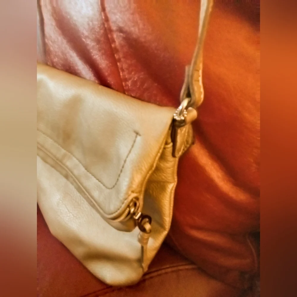 Relic Gold Metallic Crossbody Bag